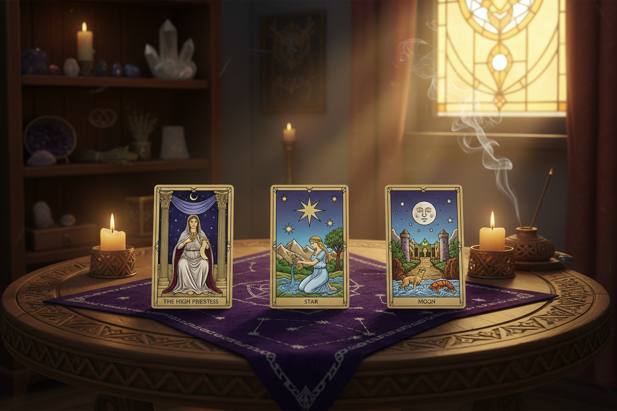 3 Perguntas Profundas ao tarot Presencial